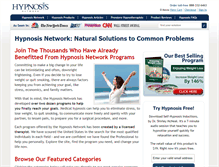 Tablet Screenshot of hypnosisnetwork.com